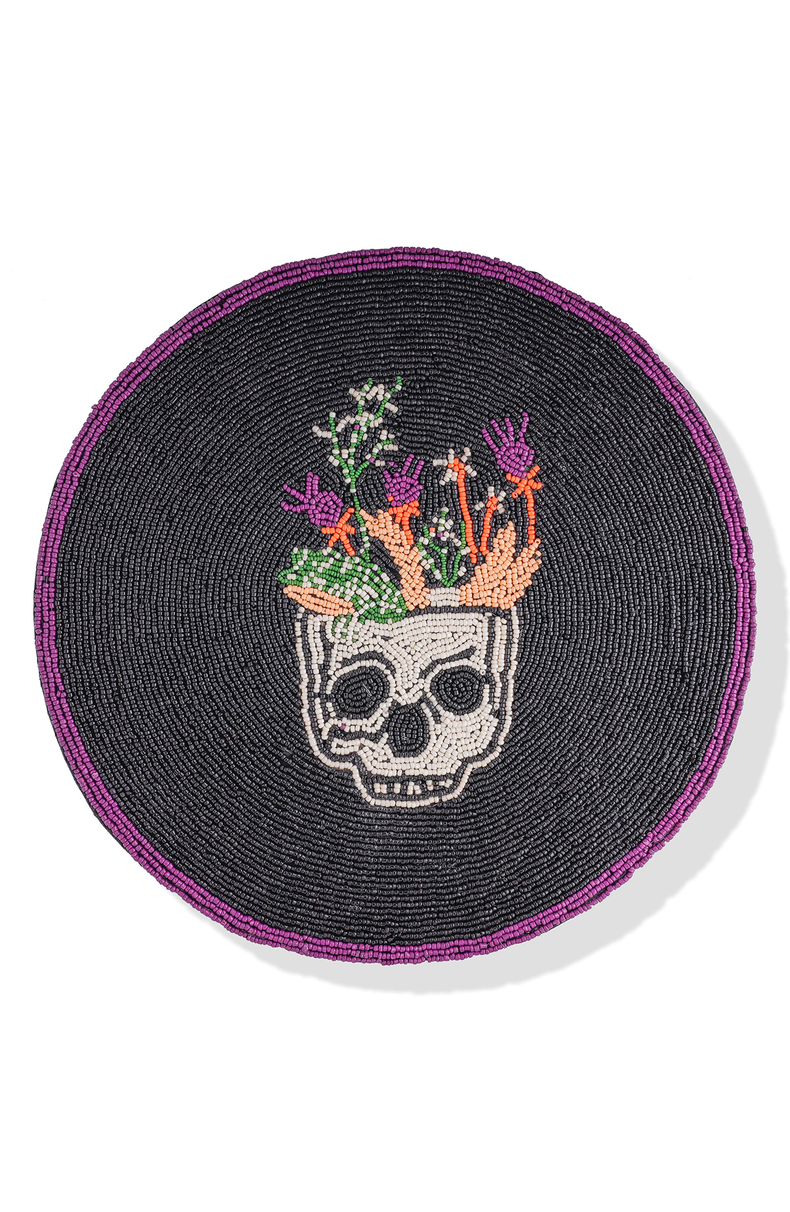 Halloween Beaded Placemat