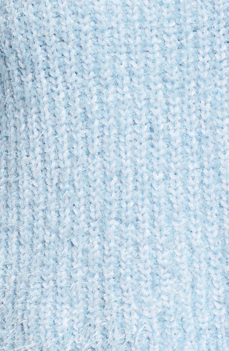 Love By Design Eyelash Chenille Distressed Sweater, Alternate, color, 