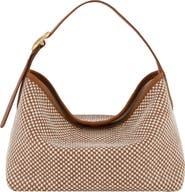 Vince Small Vivian Leather Hobo Bag