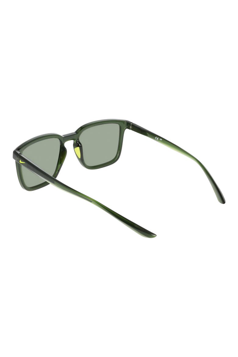 Circuit 55mm Square Sunglasses, Alternate, color, SEQUOIA / GREEN