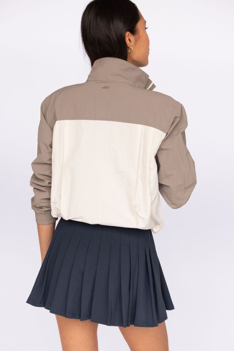 Margot Performance Pullover, Alternate, color, Saddle + Ecru