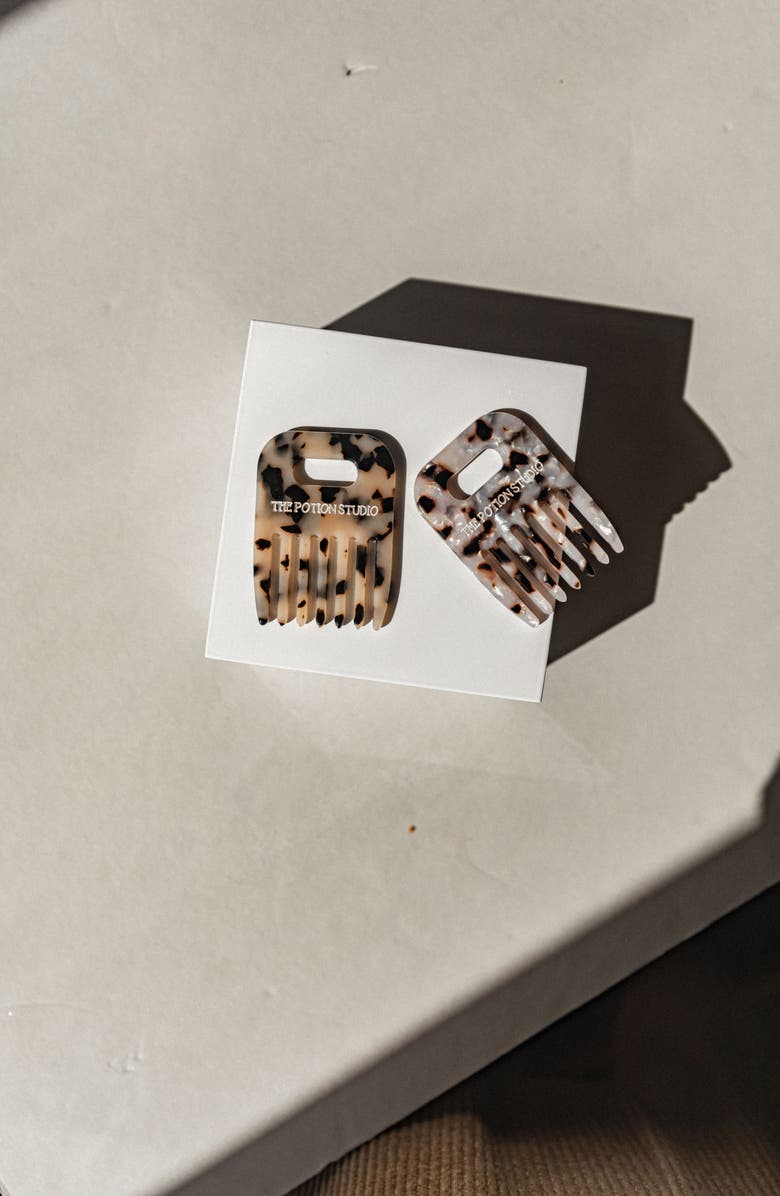 The Potion Studio Mini Comb - Blue, Alternate, color, Blue Tones