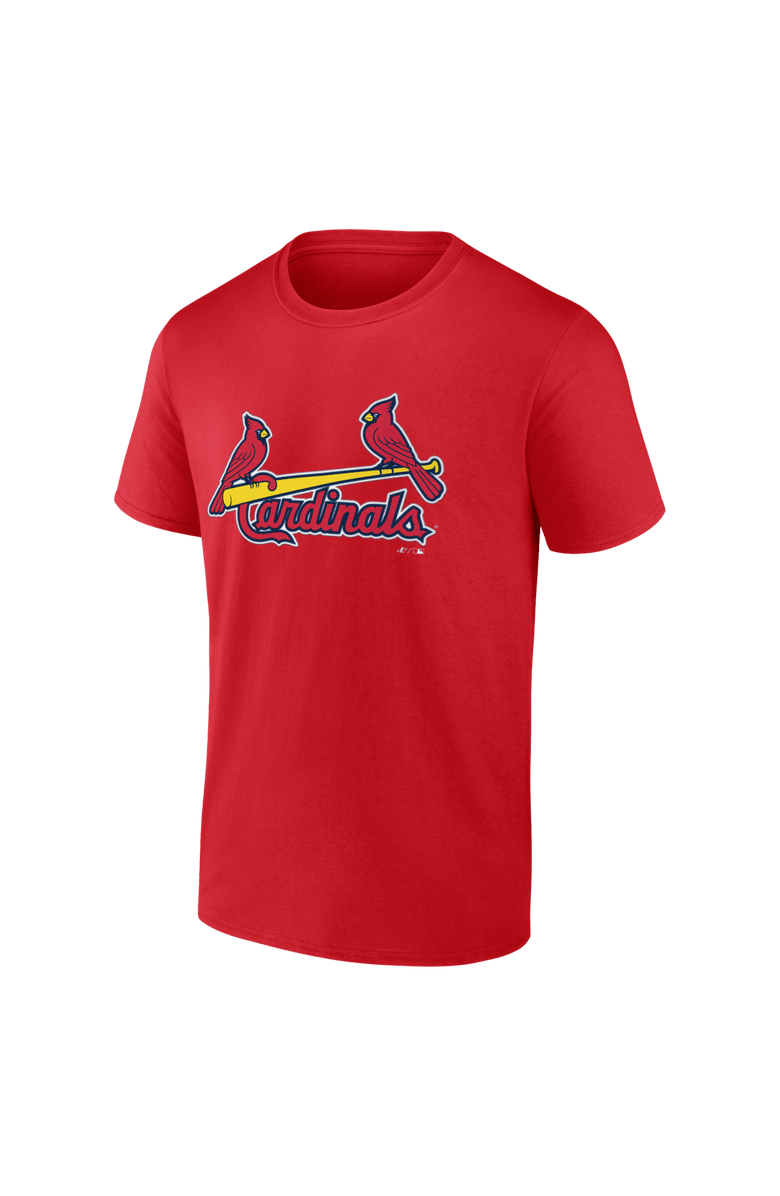 Logo Athletic Men's Logo Athletic Red St. Louis Cardinals Wordmark T-Shirt, Alternate, color, Red