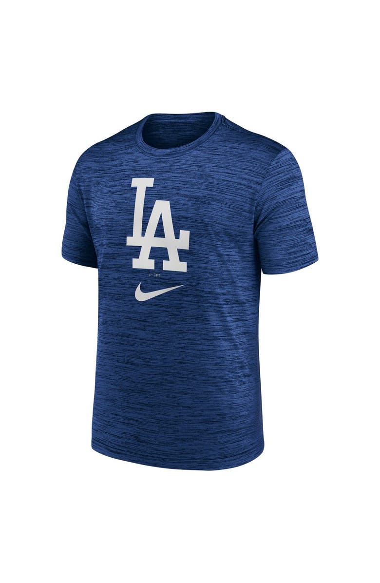 Nike Men's Nike Royal Los Angeles Dodgers Logo Velocity Performance T-Shirt, Alternate, color, 