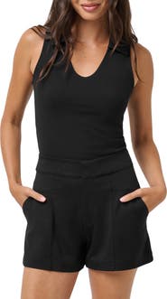 TravisMathew Friday Ponte Sleeveless Polo