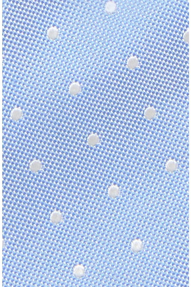 Kids' Francesco Dot Print Silk Tie, Alternate, color, FRANCESCO DOT LIGHT BLUE