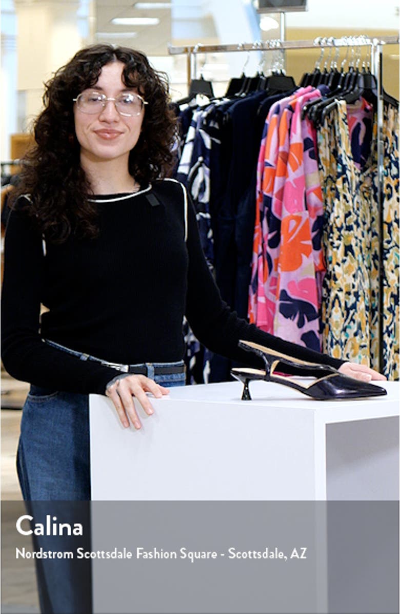 Addi Pointed Toe Kitten Heel Pump, sales video thumbnail