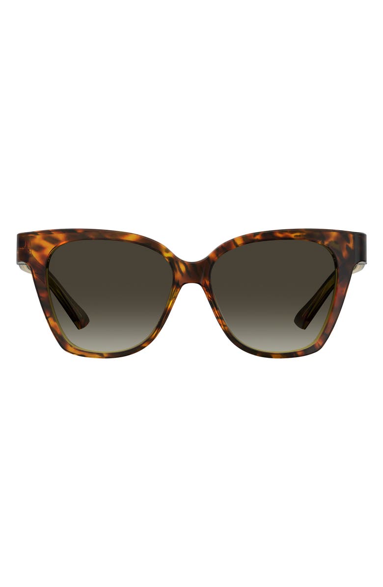Moschino 55mm Cat Eye Sunglasses, Main, color,