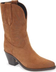 Golden Goose Wish Star Pointed Toe Western Boot
