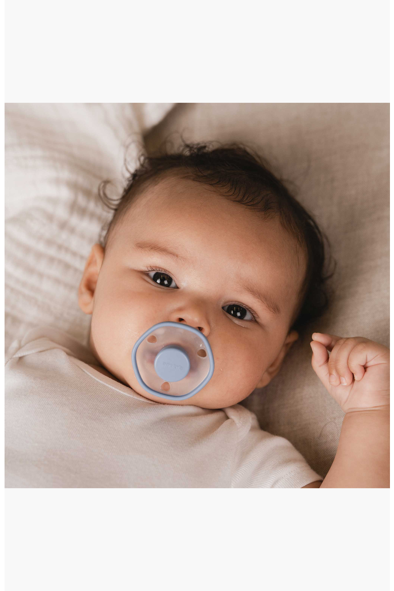 The Emulait Pacifier 0-6 Months 2-Pack, Alternate, color, Blue