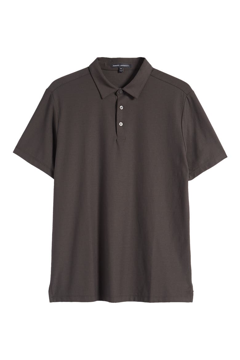 Hickman Short Sleeve Polo Shirt, Alternate, color, CANNON