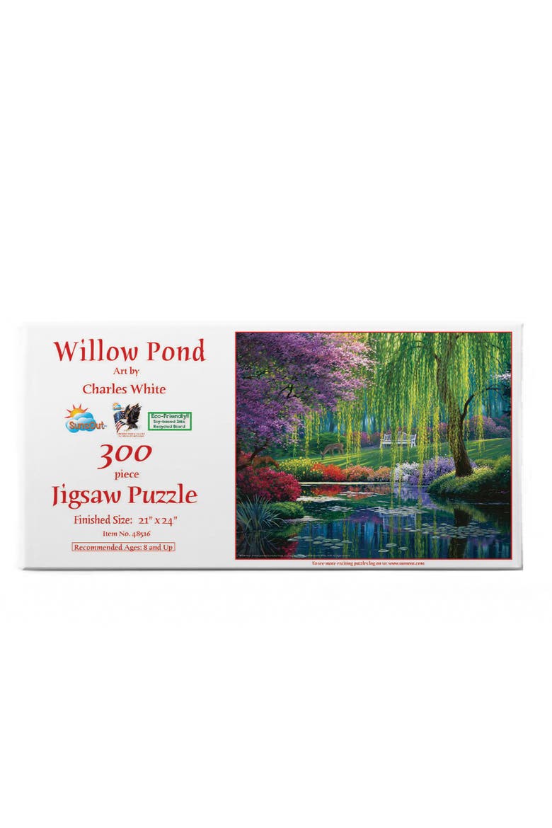 Willow Pond 300 piece Jigsaw Puzzle for Adults, Alternate, color, Multicolor