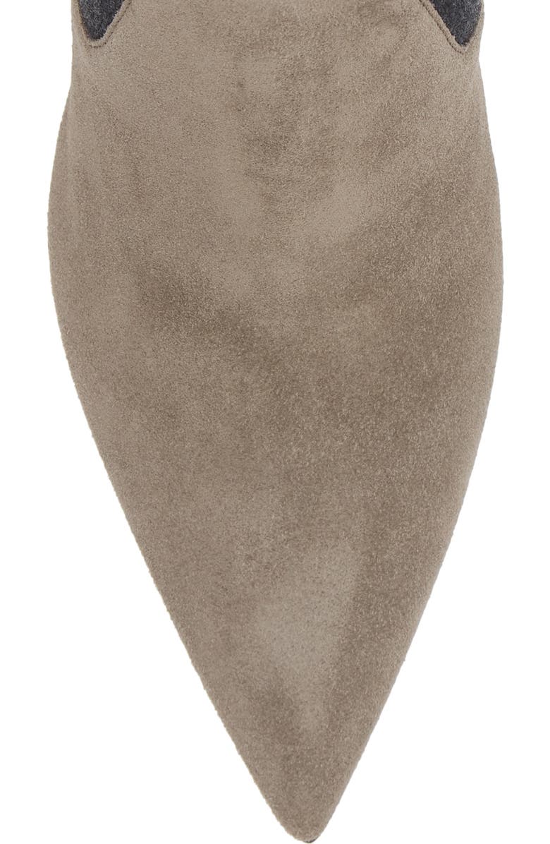 Brunello Cucinelli Pointed Toe Bootie, Alternate, color,