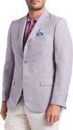 Robert Graham Salford Contemporary Fit Light Purple Plaid Sport Coat