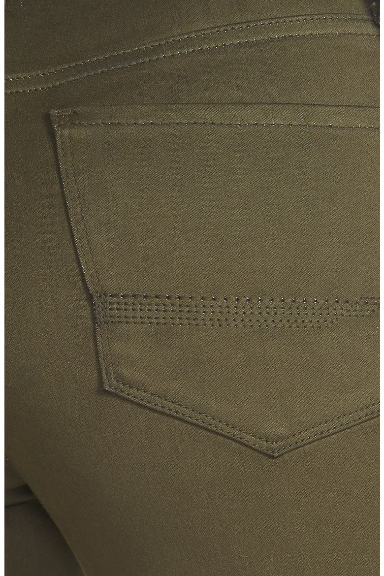 Alina Colored Stretch Skinny Jeans, Alternate, color, CAPER