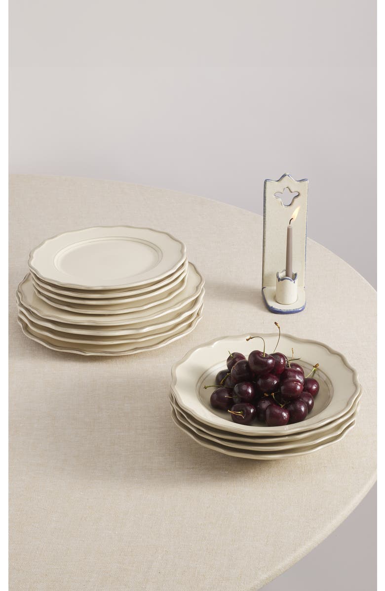 Maison Madison Home 12 Piece Set with Pasta Bowl, Alternate, color, Sylvia