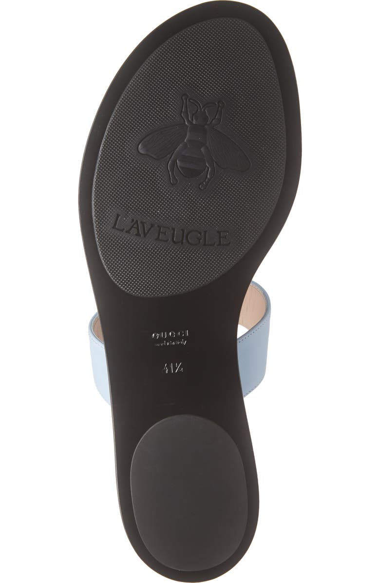Gucci GG T-Strap Sandal, Alternate, color,