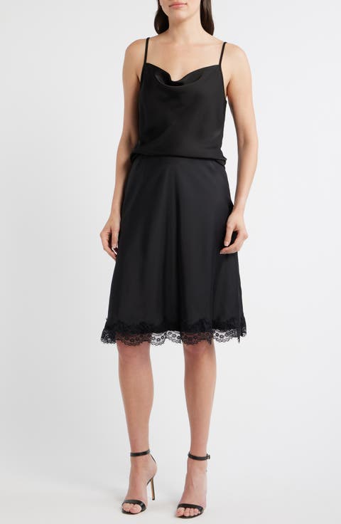 Cowl Neck Satin Camisole