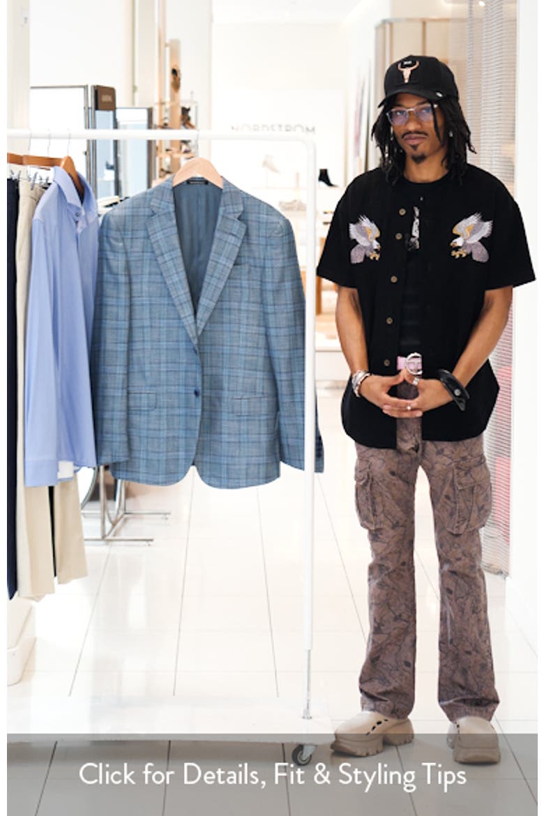 Teal Green Windowpane Check Sport Coat video