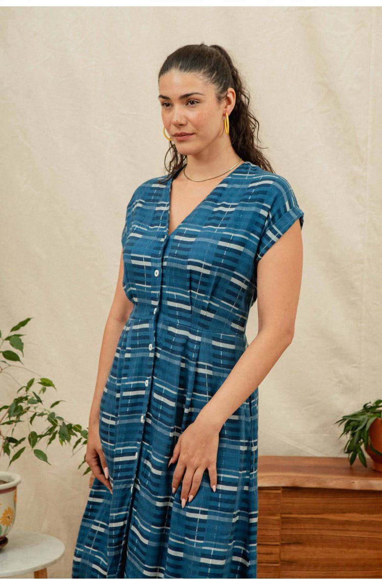 Bridge & Burn Eileen Dress, Alternate, color, Stormcrest Stripe