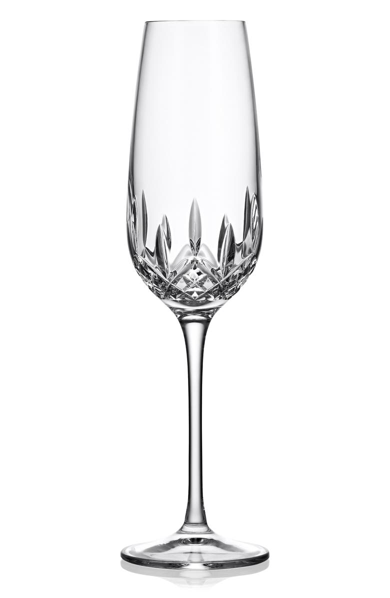 Waterford Lismore Essence Lead Crystal Champagne Flute, Main, color,