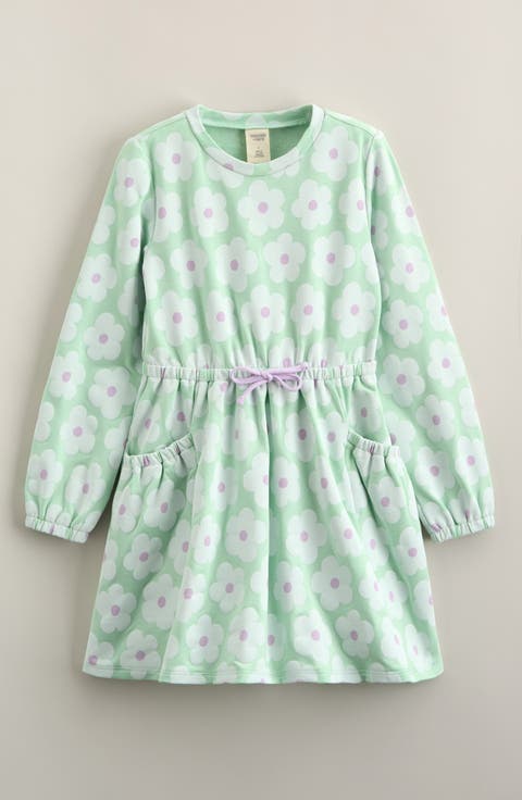 Kids' Easy Pocket Long Sleeve Dress