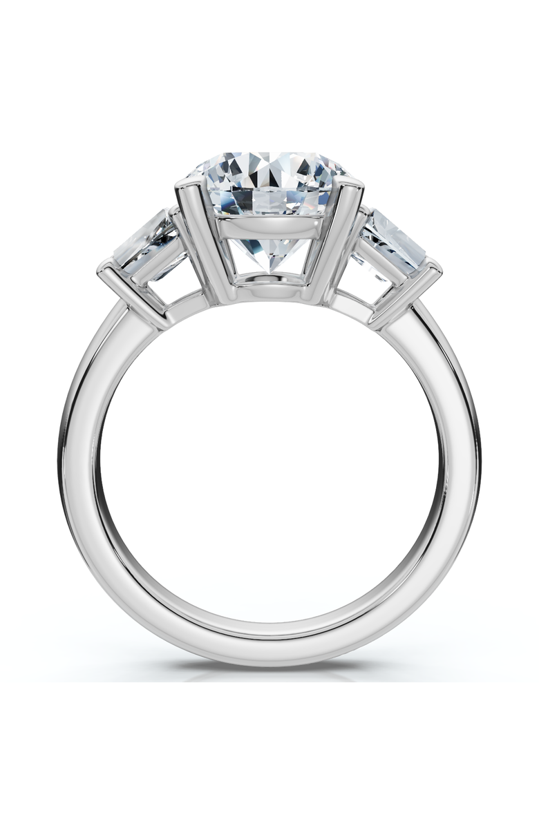 Bliss Diamond Certified 3 3/4Ct Kiran Diamond Engagement Ring 14k Gold, Alternate, color, 14K White Gold