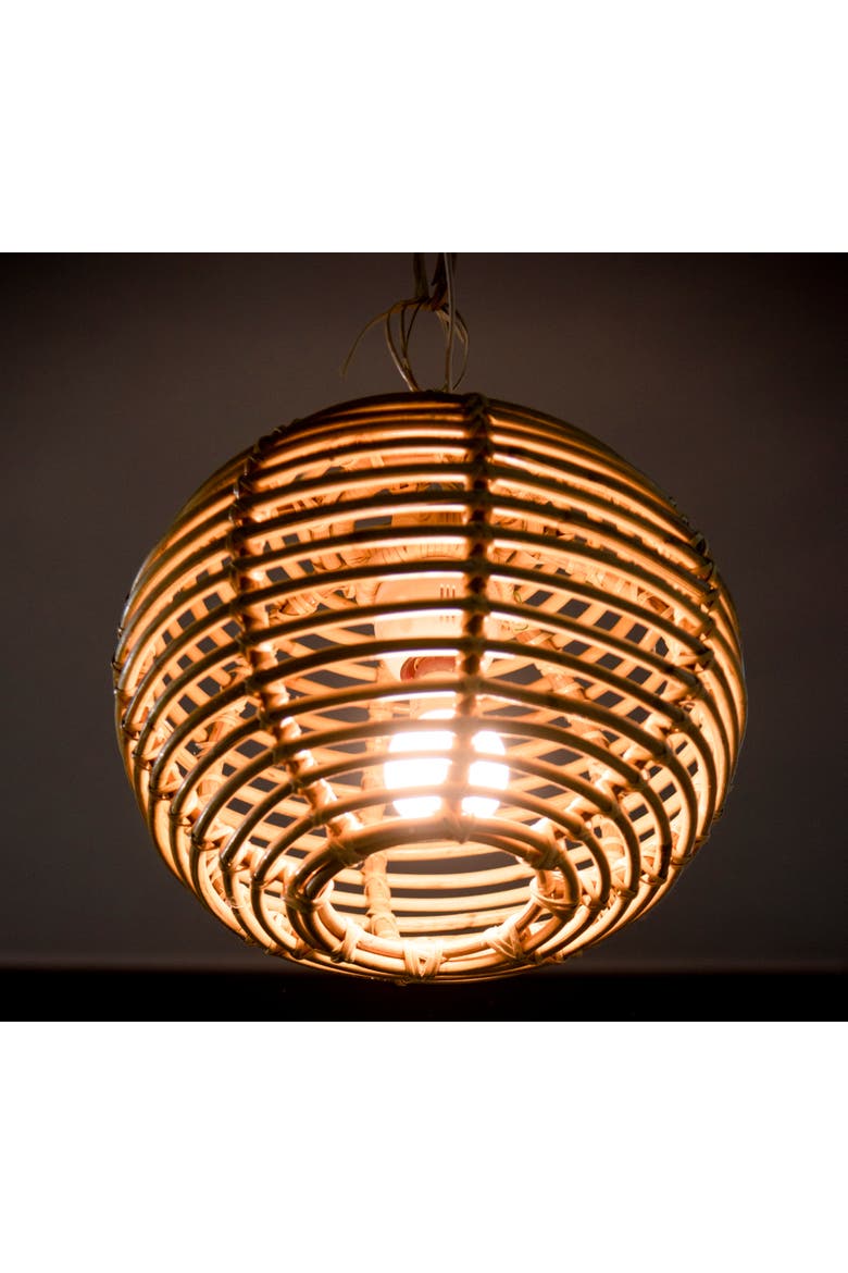 Round Lamp Shade, Alternate, color, Natural