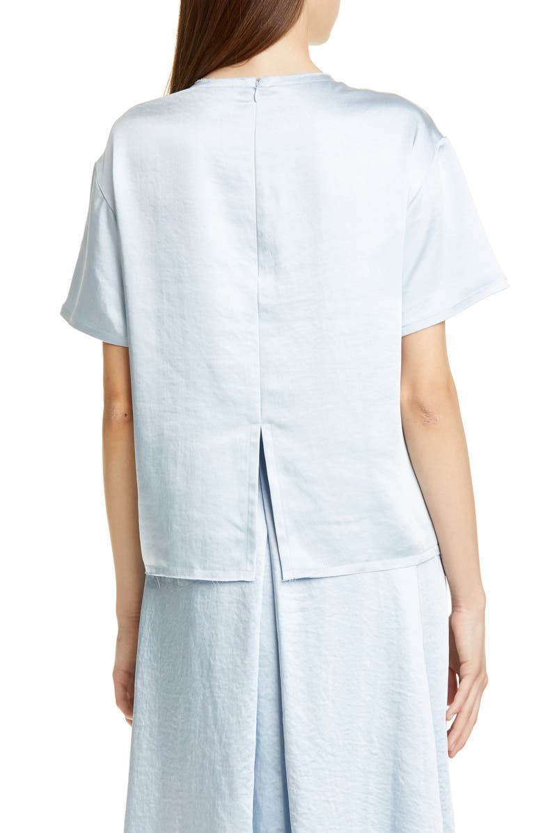 Rejina Pyo Amber Satin Blouse, Alternate, color, 