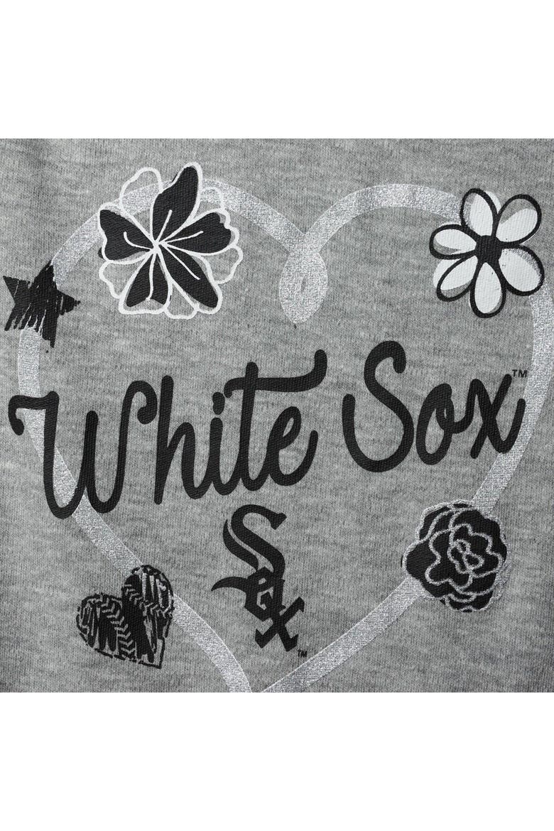 Infant Black/White/Gray Chicago White Sox Batter Up 3-Pack Bodysuit Set, Alternate, color, Black