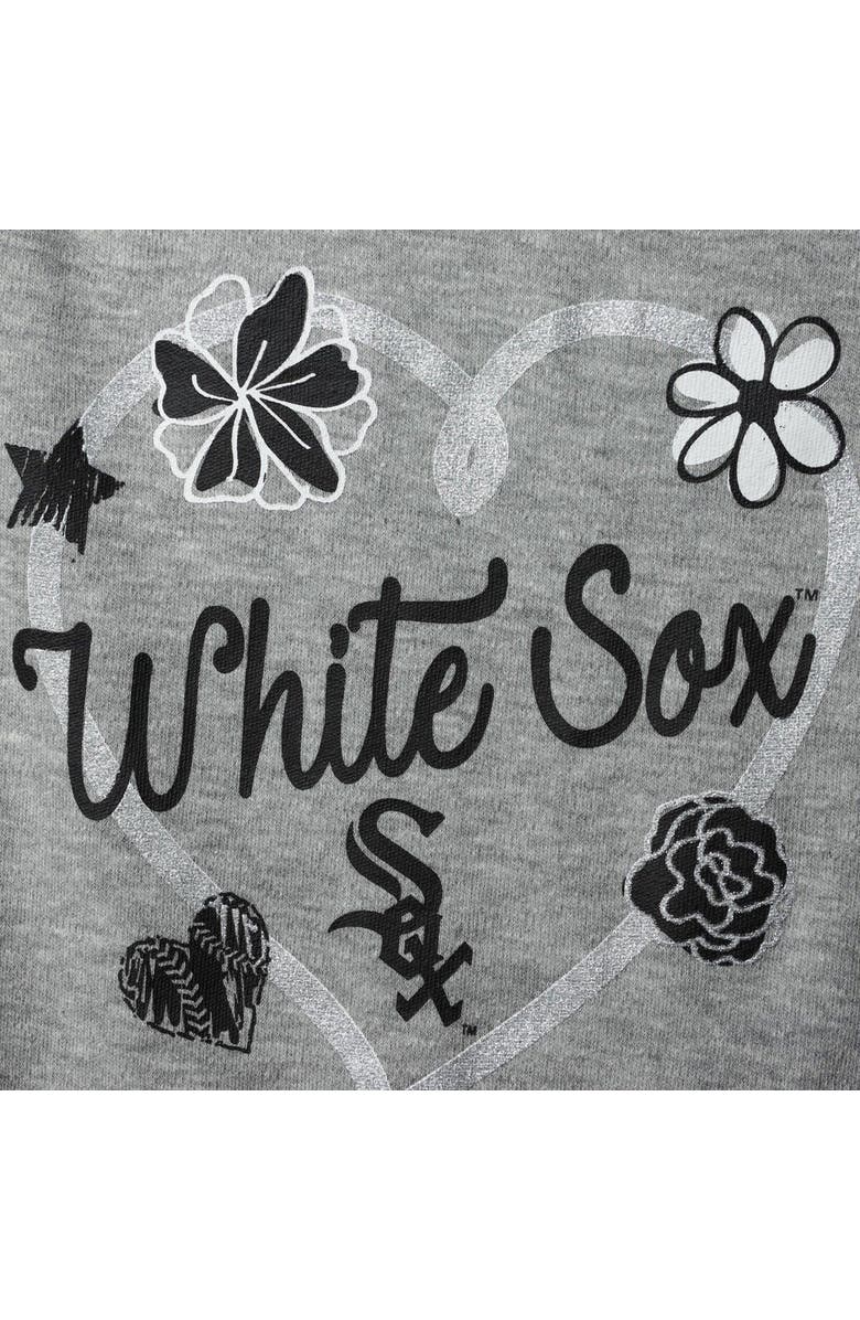Outerstuff Infant Black/White/Gray Chicago White Sox Batter Up 3-Pack Bodysuit Set, Alternate, color, Black