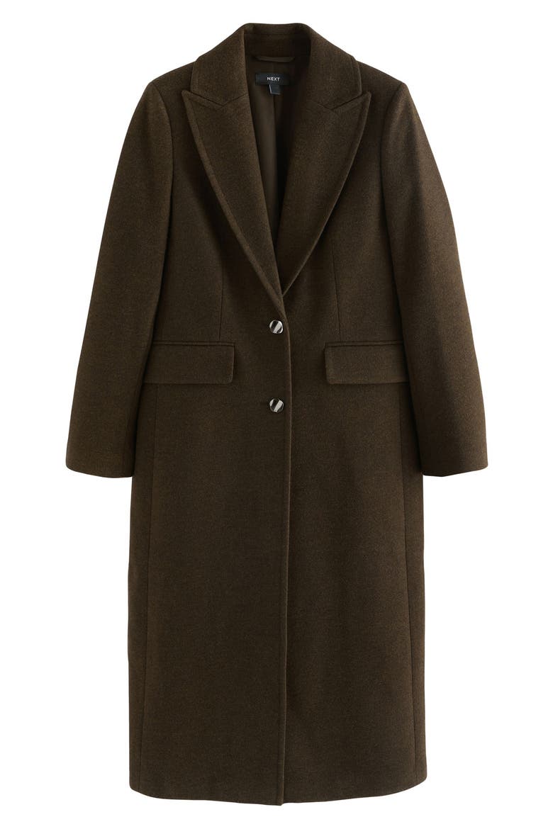 Longline Coat, Main, color, GREEN