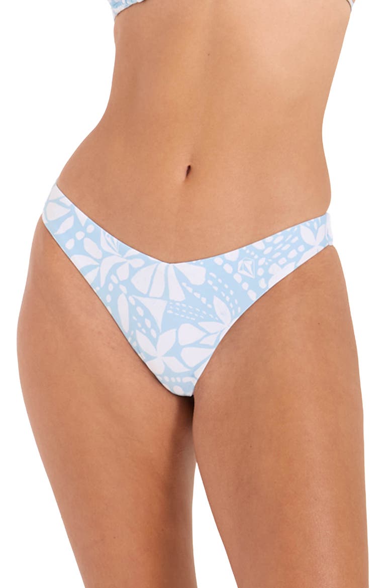Stone '90s V-Cut Bikini Bottoms, Main, color, SUMMER SONG