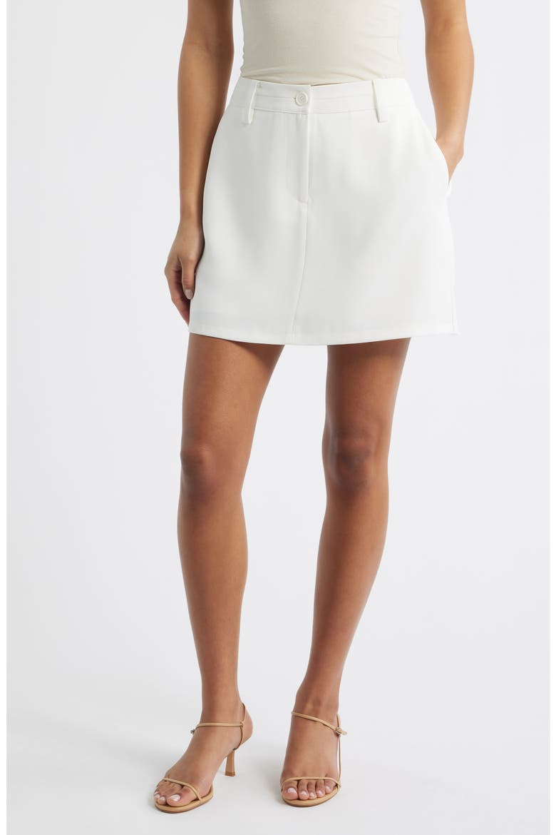 Harry Suiting Skort, Main, color, 10-SUMMER WHITE