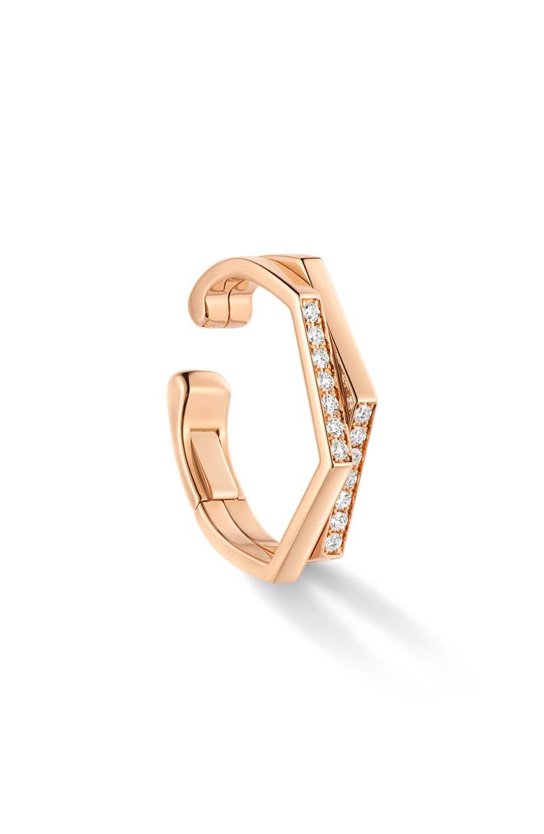 REPOSSI Antifer Diamond Ear Cuff, Main, color, Rose Gold