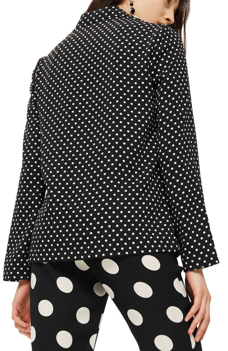 Topshop Ava Double Breasted Jacket, Alternate, color,