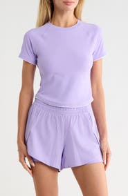 90 DEGREE BY REFLEX Nudetech Volley Club Crop T-Shirt