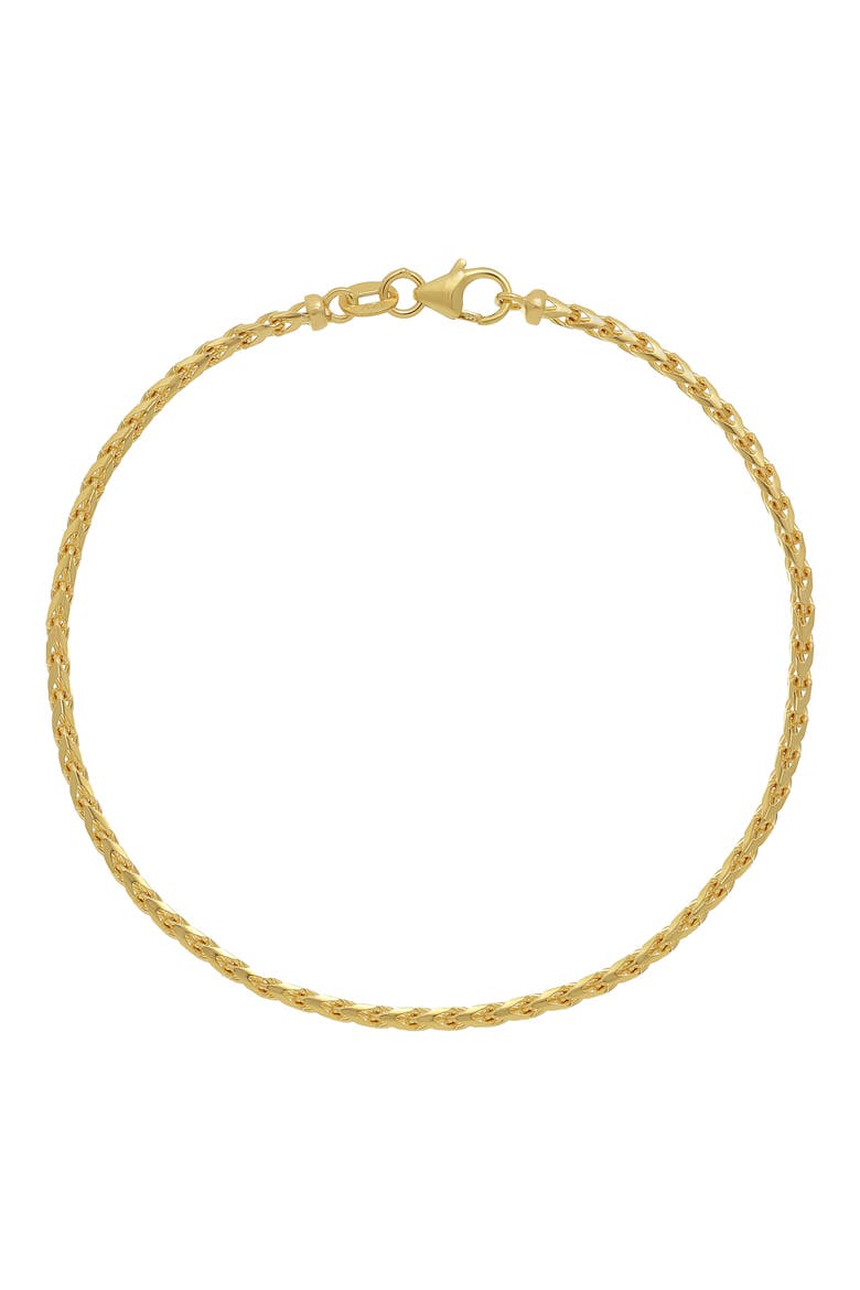 Men's 14K Gold Franco Bracelet (Nordstrom Exclusive), Main, color, 14K YELLOW GOLD