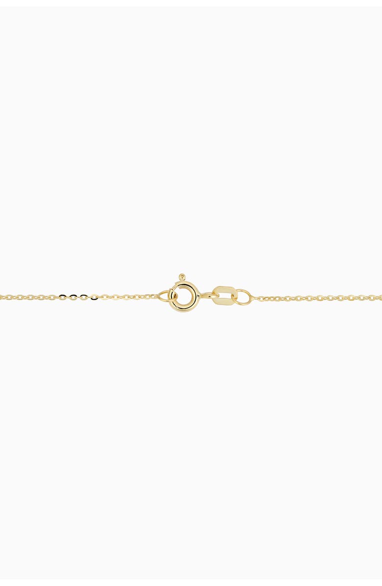 Oradina 14K Yellow Gold Flutter By Necklace, Alternate, color, Yellow Gold