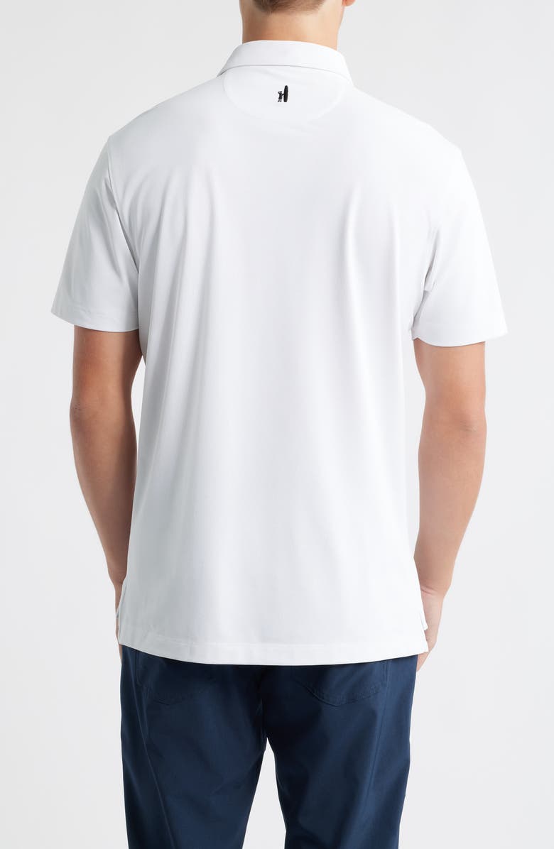 johnnie-O Clegg Solid Piqué Performance Golf Polo, Alternate, color, White