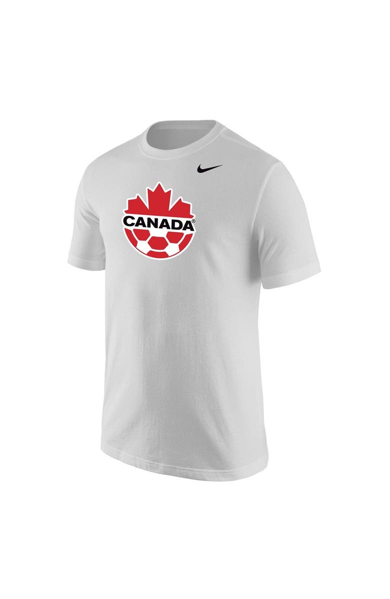 Nike Men's Nike White Canada Soccer Core T-Shirt, Alternate, color, 