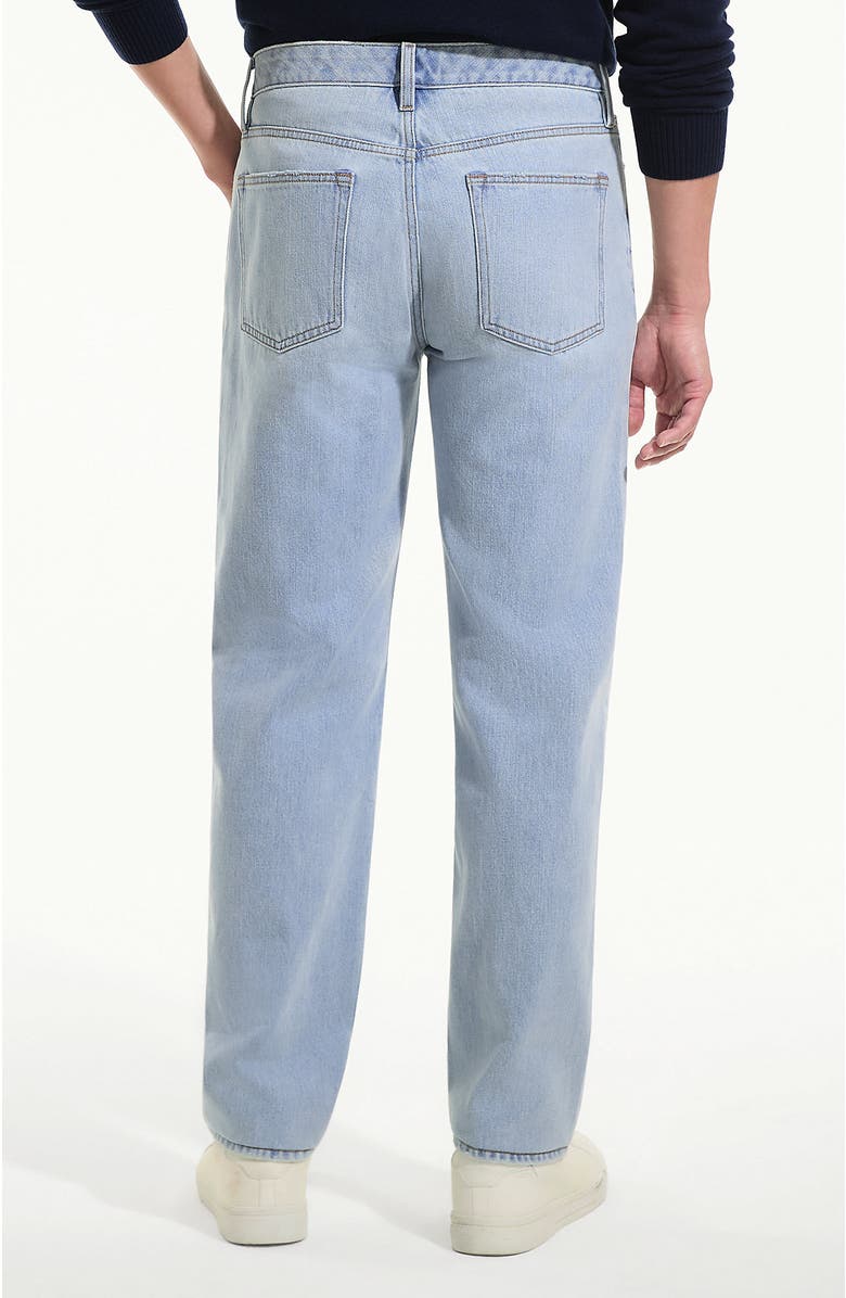 Lands' End Rigid Comfort Waist Classic Fit Jean, Alternate, color, Light Northshore Wash