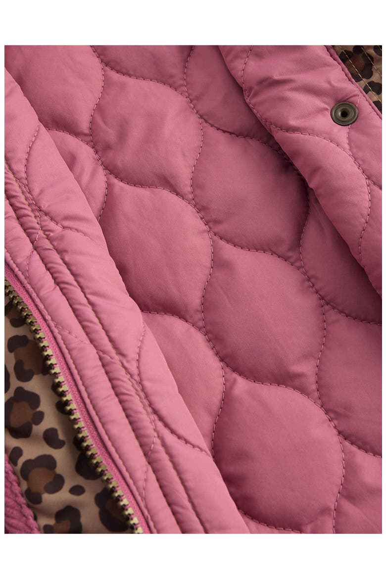 Kids' Leopard Print Barn Jacket, Alternate, color, BROWN LEOPARD