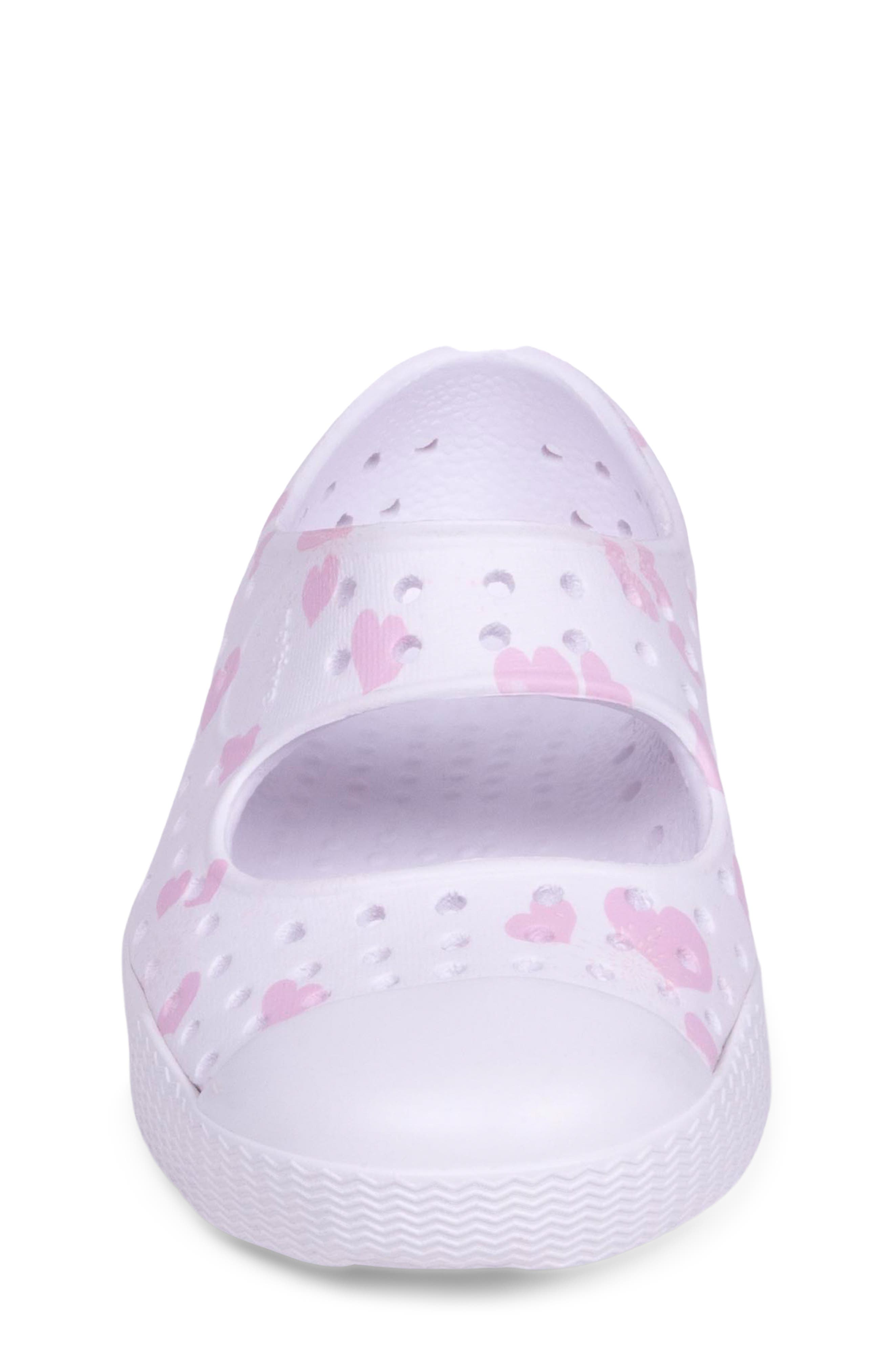 Jefferson Juniper Water Friendly Perforated Slip-On, Alternate, color, SHLWHT/ SHLWHT/ HRTFIREWK