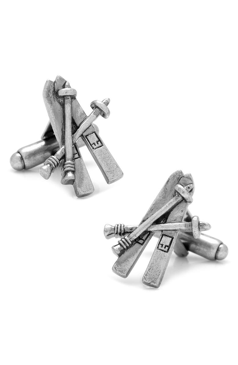 Cufflinks, Inc. Ski Cuff Links, Main, color, 