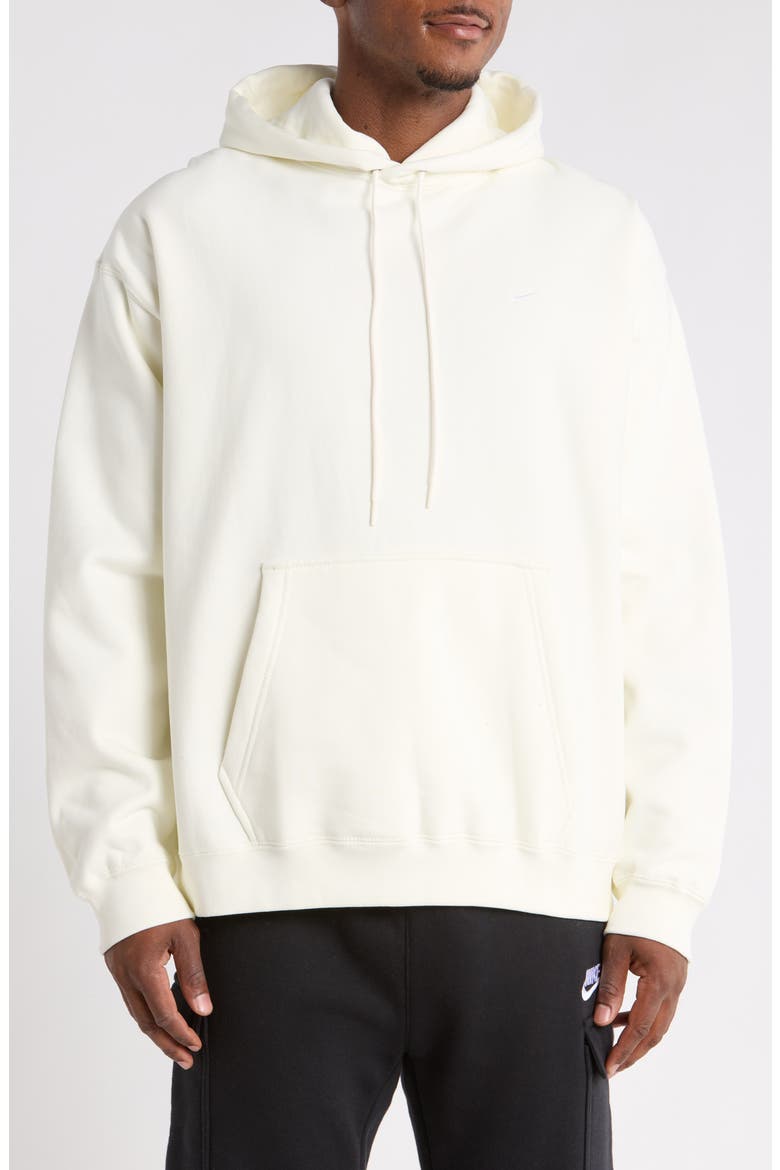 Solo Swoosh Graphic Hoodie, Main, color, SAIL/ WHITE