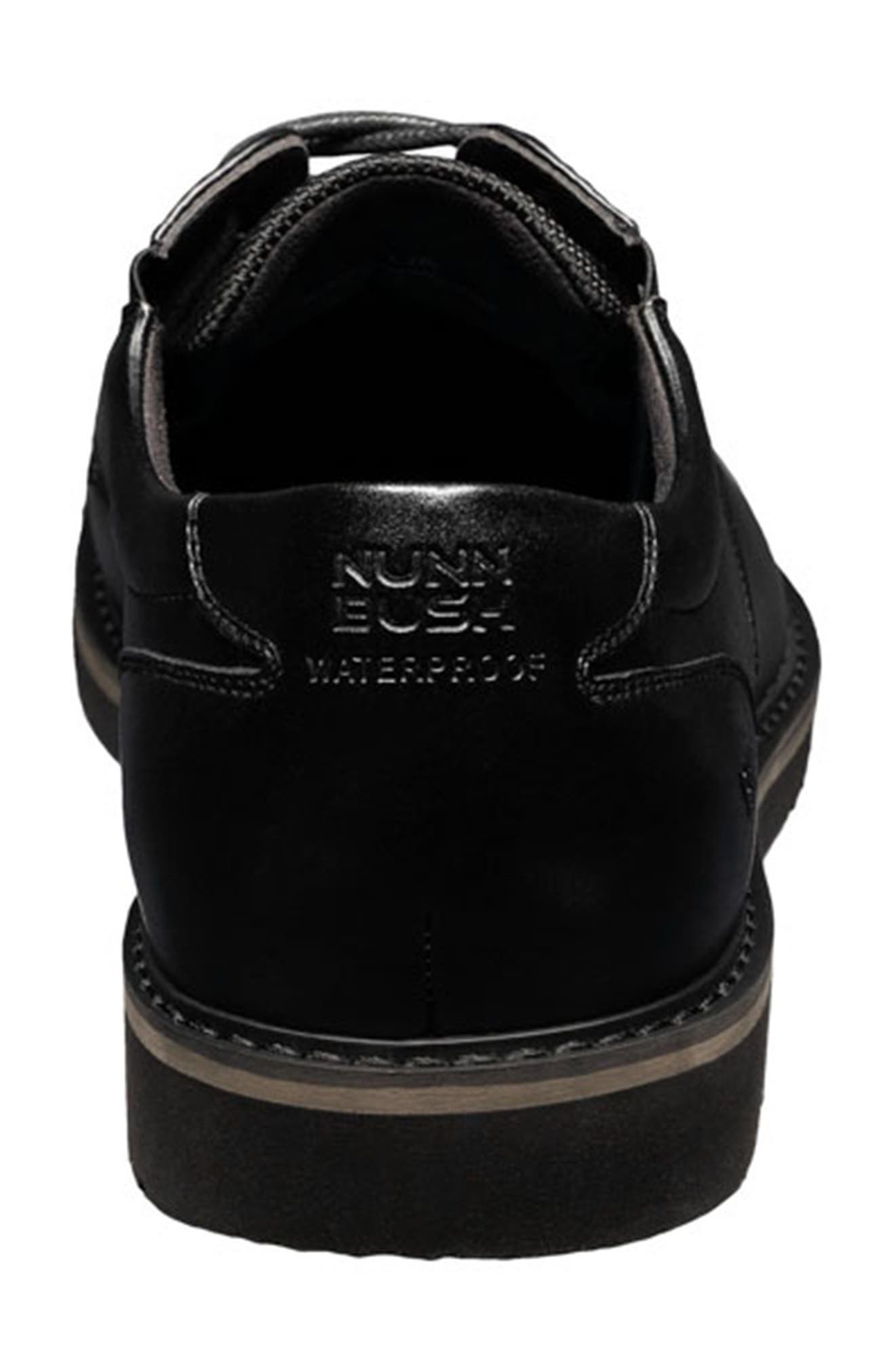 NUNN BUSH Denali Waterproof Plain Toe Derby (Men) - Wide Width Available, Alternate, color, Black