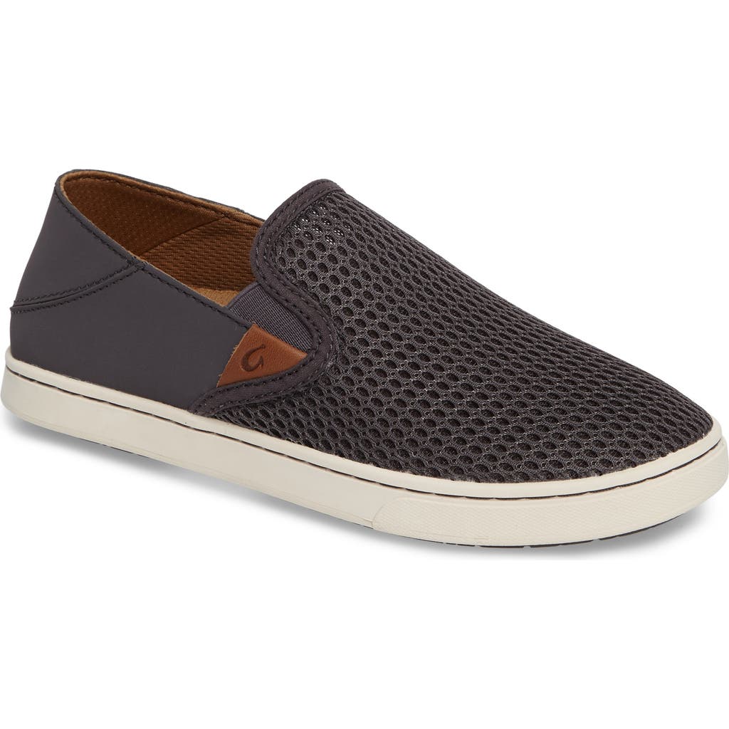 OluKai 'Pehuea' Slip-On Sneaker in Pavement/Pavement Fabric  product