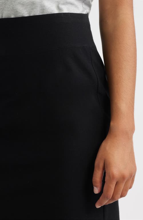 Eileen Fisher Pencil Skirt In Black
