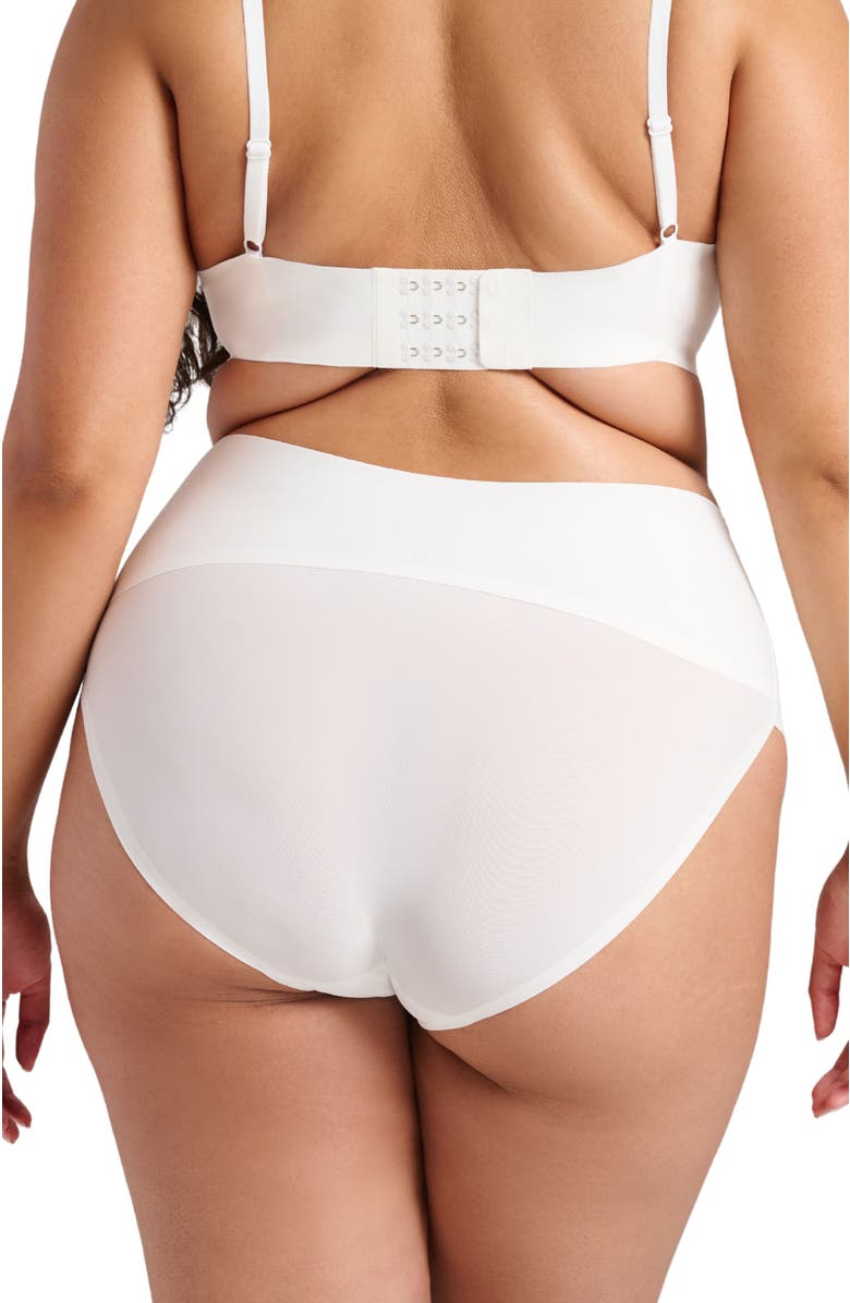 Siella Invisible Shaping Panty, Alternate, color, White
